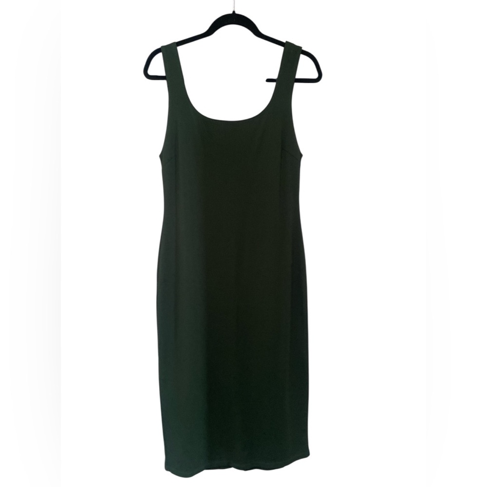 Popular Basics Green Midi Dress GUC XL